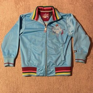 Ecko Unlimited zip-up polyester jacket